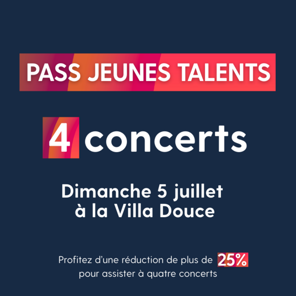Pass Jeunes Talents